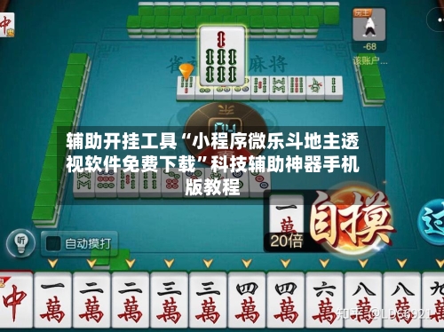 辅助开挂工具“小程序微乐斗地主透视软件免费下载	”科技辅助神器手机版教程-第2张图片