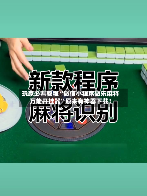 玩家必看教程“微信小程序微乐麻将万能开挂器	”原来有神器下载！-第2张图片