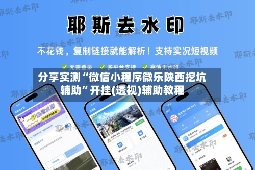 分享实测“微信小程序微乐陕西挖坑辅助”开挂(透视)辅助教程