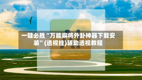 一键必胜“万能麻将外卦神器下载安装”(透视挂)辅助透视教程-第2张图片