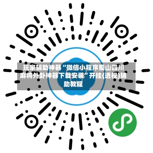 玩家辅助神器“微信小程序蜀山四川麻将外卦神器下载安装”开挂(透视)辅助教程-第3张图片