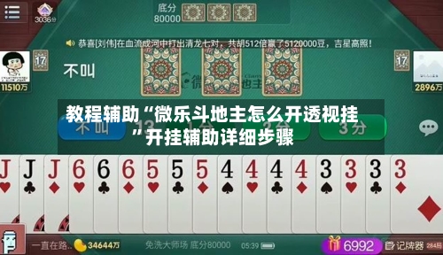 教程辅助“微乐斗地主怎么开透视挂	”开挂辅助详细步骤-第2张图片