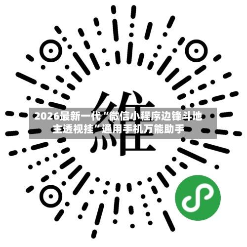 2026最新一代“微信小程序边锋斗地主透视挂	”通用手机万能助手-第2张图片