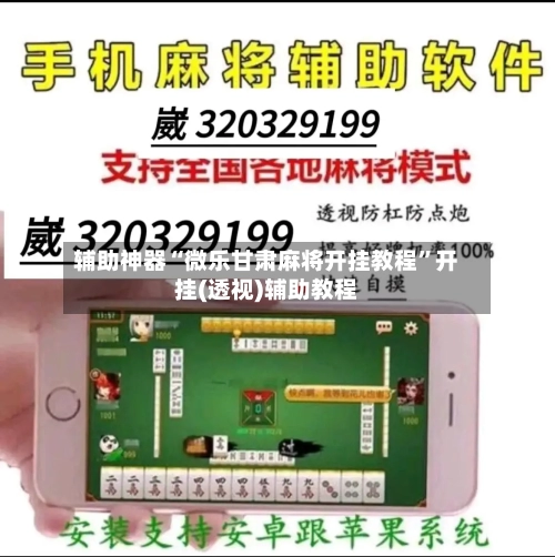 辅助神器“微乐甘肃麻将开挂教程”开挂(透视)辅助教程-第3张图片