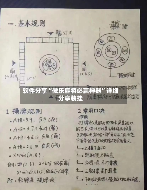 软件分享“微乐麻将必赢神器”详细分享装挂-第2张图片