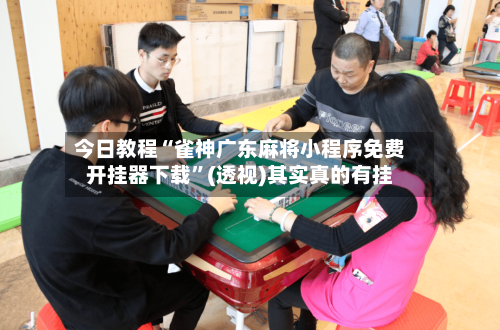 今日教程“雀神广东麻将小程序免费开挂器下载	”(透视)其实真的有挂-第2张图片