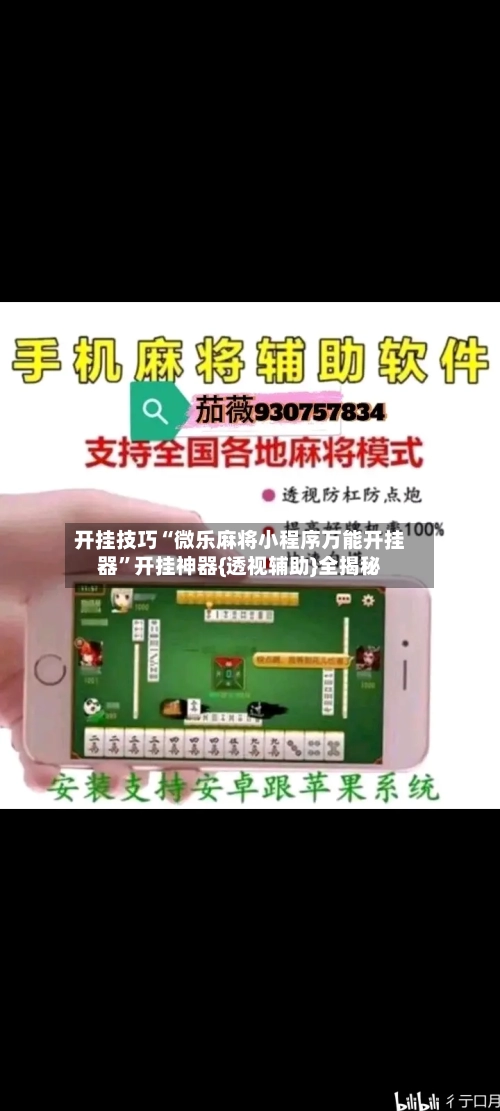 开挂技巧“微乐麻将小程序万能开挂器”开挂神器{透视辅助}全揭秘